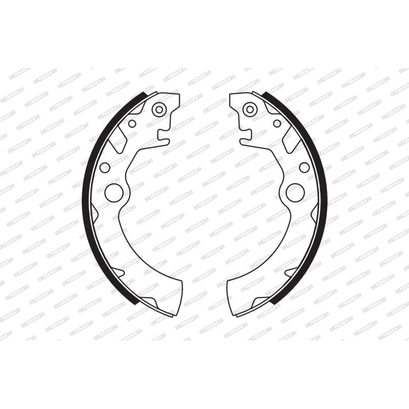 Jeu de mâchoires de frein FERODO FSB561 - Visuel 1