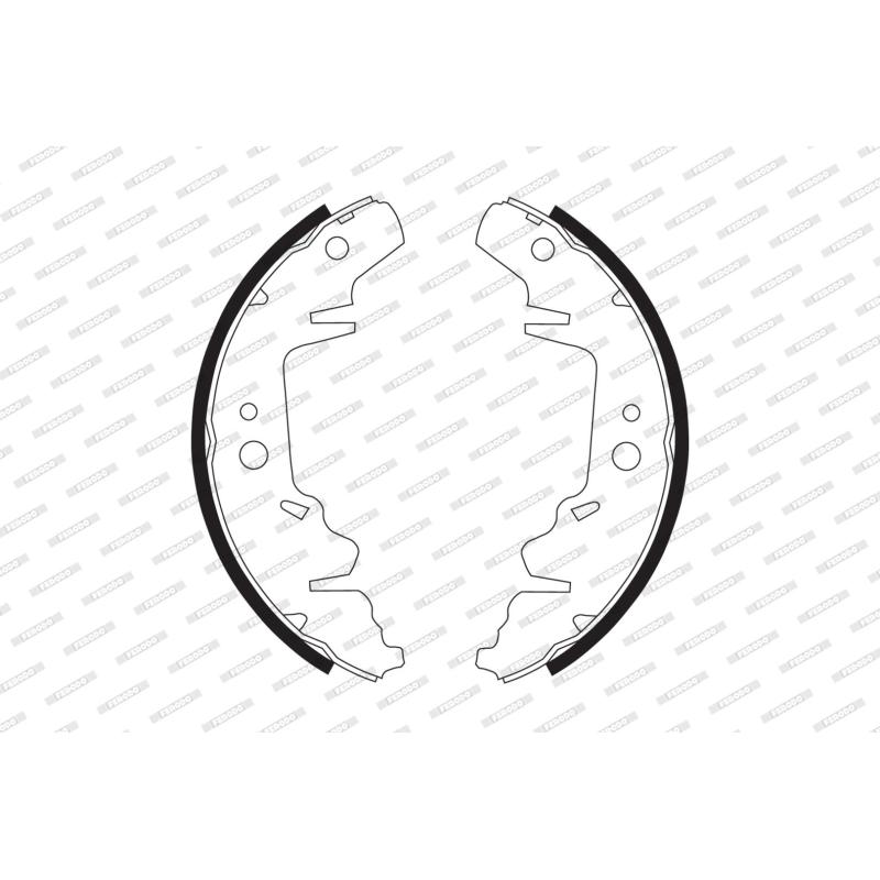 Jeu de mâchoires de frein FERODO FSB568 - Visuel 1