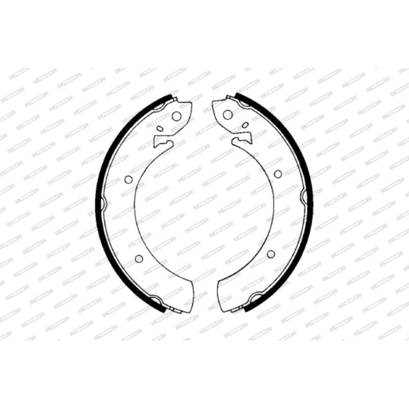 Jeu de mâchoires de frein FERODO FSB589 - Visuel 1