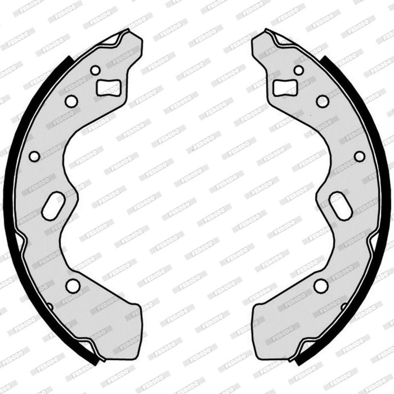 Jeu de mâchoires de frein FERODO FSB611 - Visuel 2