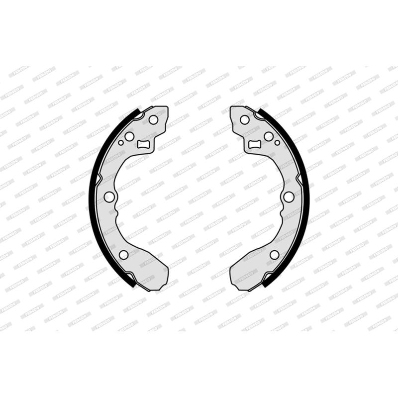 Jeu de mâchoires de frein FERODO FSB612 - Visuel 1