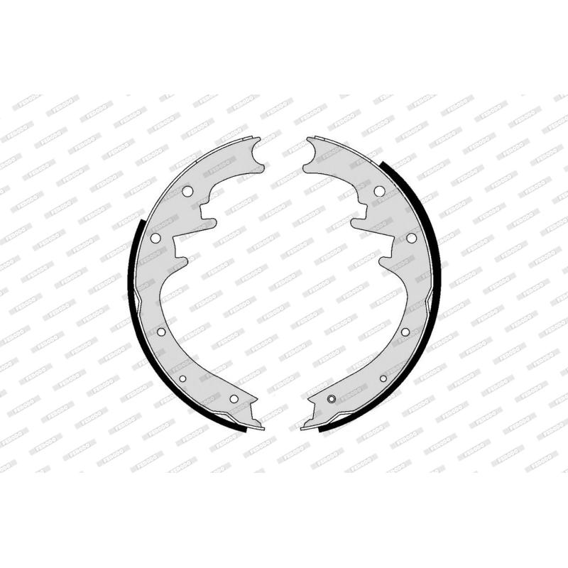 Jeu de mâchoires de frein FERODO FSB620 - Visuel 1