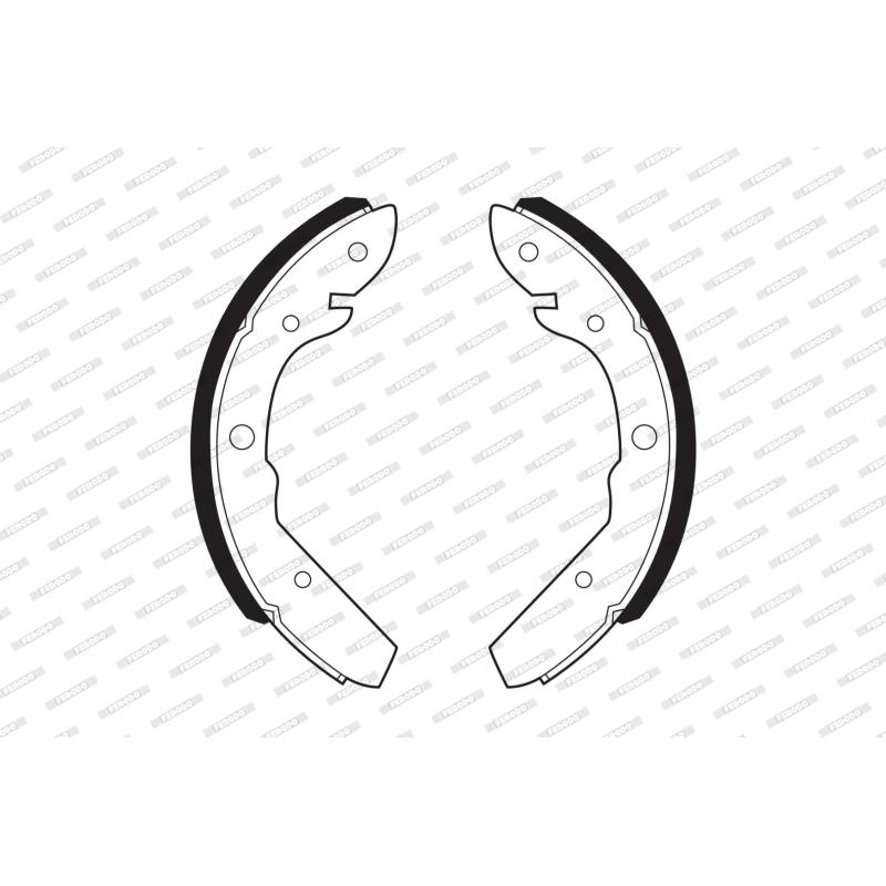 Jeu de mâchoires de frein FERODO FSB82 - Visuel 1