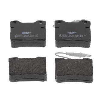 Jeu de 4 plaquettes de frein arrière FERODO [FVR1044]