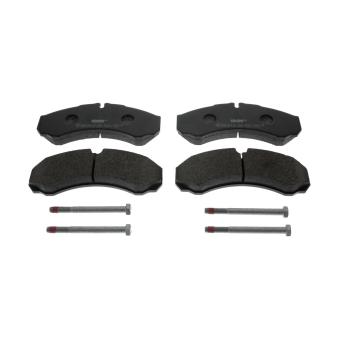 Jeu de 4 plaquettes de frein avant FERODO [FVR1102]