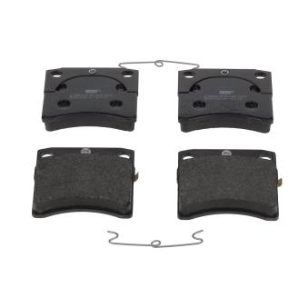 Jeu de 4 plaquettes de frein avant FERODO OEM 701698151G