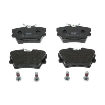 Jeu de 4 plaquettes de frein arrière FERODO OEM 7D0698451