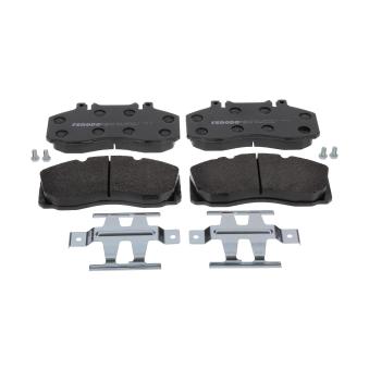 Jeu de 4 plaquettes de frein avant FERODO OEM 0014201520