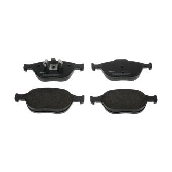 Jeu de 4 plaquettes de frein avant FERODO FVR1568 pour FORD TRANSIT CONNECT 1.8 TDCi - 110cv