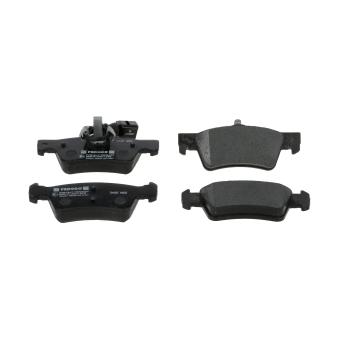 Jeu de 4 plaquettes de frein arrière FERODO OEM 7L6698451 Jeu de 4 plaquettes de frein arrière FERODO OEM 7L6698451