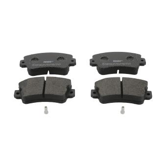 Jeu de 4 plaquettes de frein avant FERODO OEM 7701348682