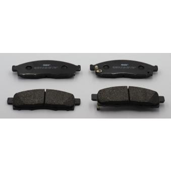 Jeu de 4 plaquettes de frein avant FERODO [FVR4415]
