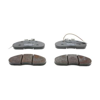 Jeu de 4 plaquettes de frein avant FERODO [FVR792]