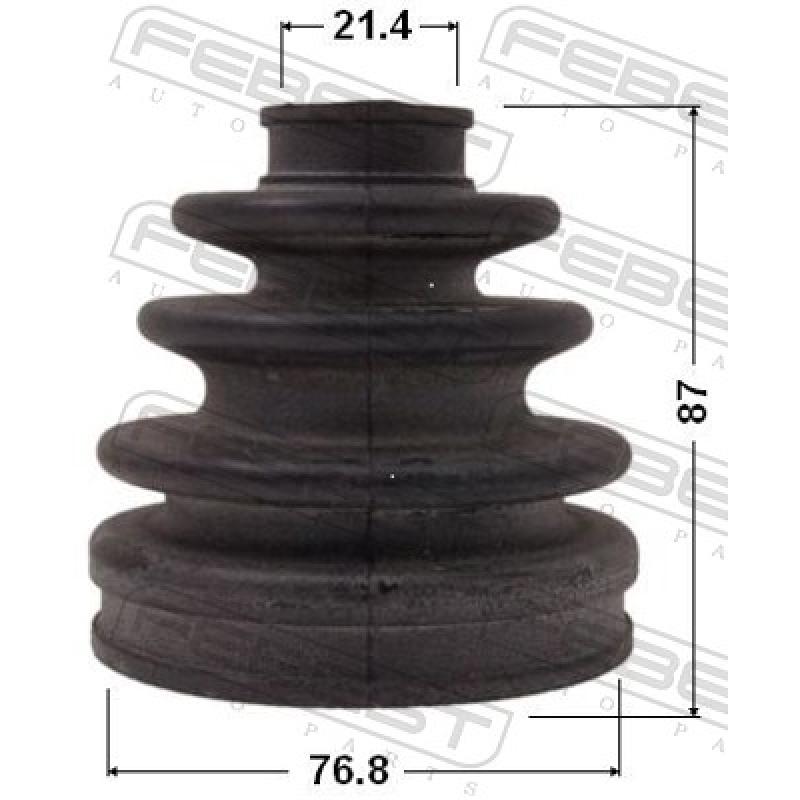 Joint-soufflet, arbre de commande FEBEST 0117-092 - Visuel 2