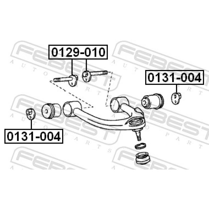 Vis de correction du carrossage FEBEST 0129-010 - Visuel 2
