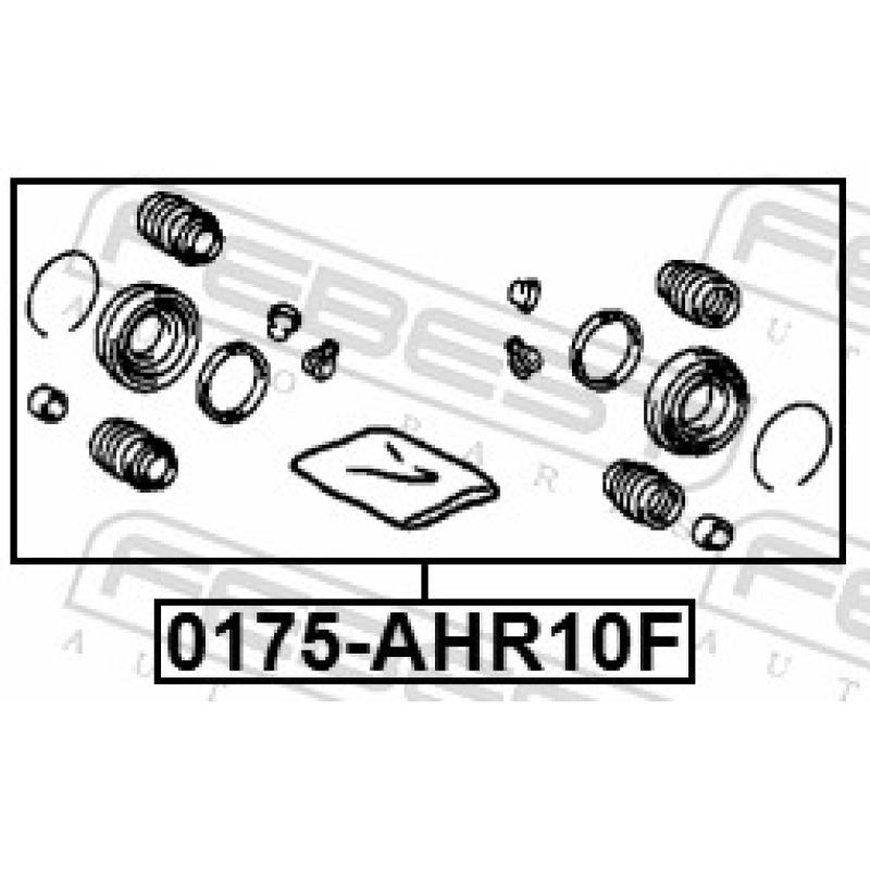 Kit de réparation, étrier de frein FEBEST 0175-AHR10F - Visuel 1