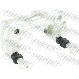 Jeu de supports d'étriers de freins FEBEST [0177C-MCU30R]