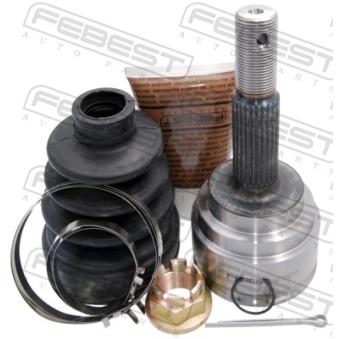 Embout de cardan avant (kit de réparation) FEBEST [0210-QG15]
