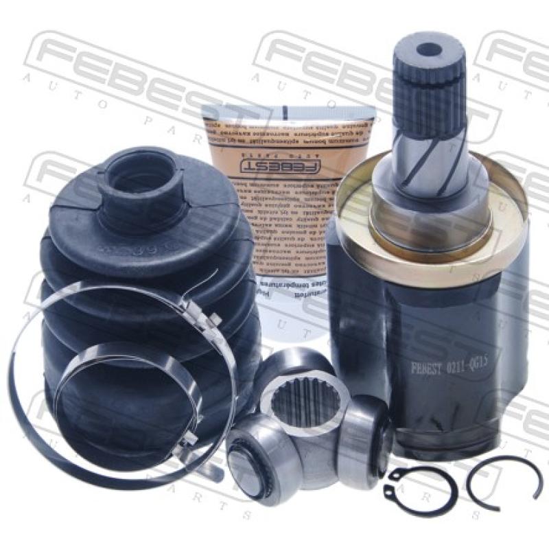 Embout de cardan avant (kit de réparation) FEBEST 0211-QG15 - Visuel 1