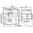 FEBEST 0311-CL20LH - Jeu de joints, arbre de transmission avant gauche
