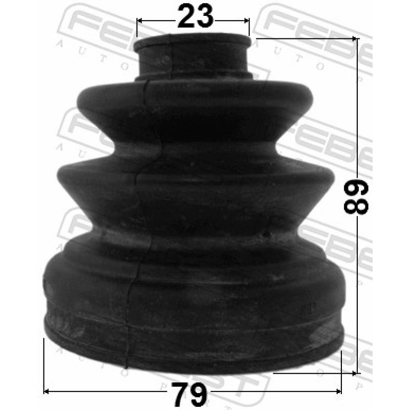 Joint-soufflet, arbre de commande FEBEST 1215-SANFER - Visuel 1