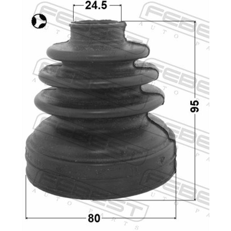 Soufflets de cardan avant FEBEST 1215-YFT - Visuel 2