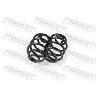 Jeu de suspensions, ressorts FEBEST [1808-001R-KIT]