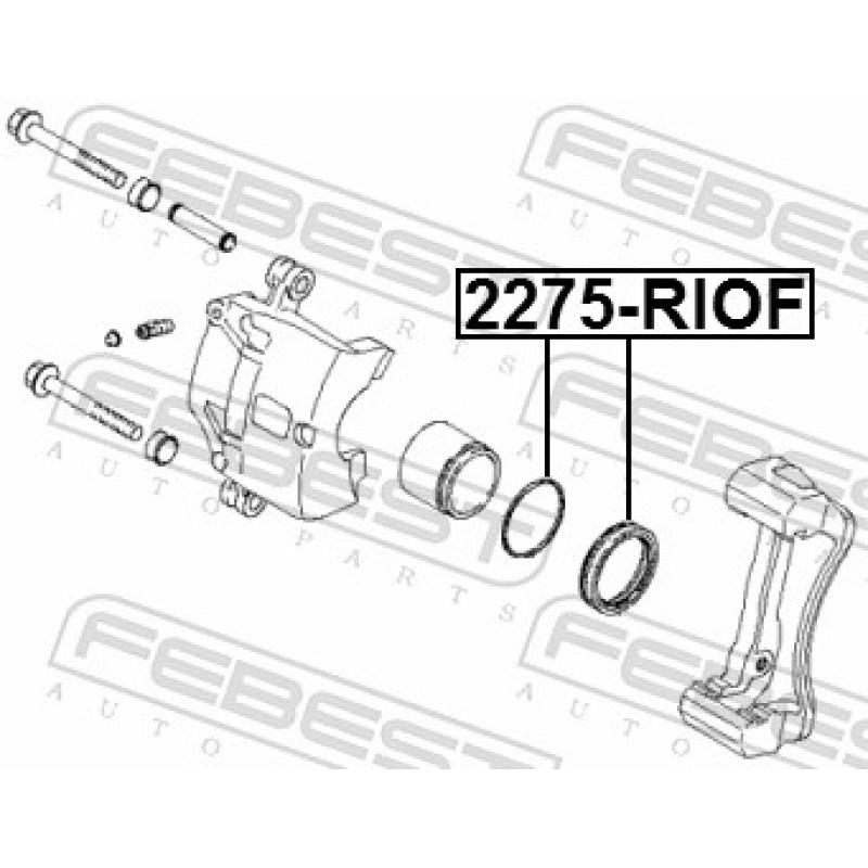 Kit de réparation, étrier de frein FEBEST 2275-RIOF - Visuel 2