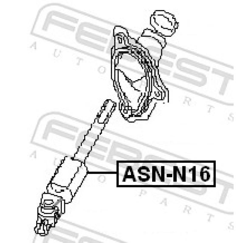 Arbre de direction FEBEST ASN-N16 - Visuel 2