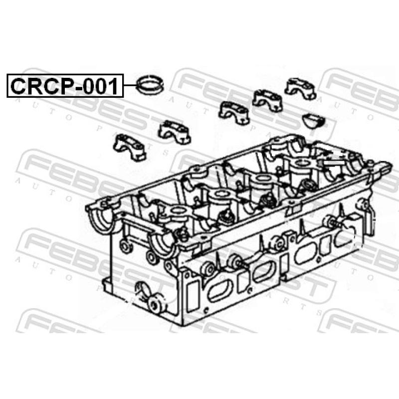 Joint de cache culbuteurs FEBEST CRCP-001 - Visuel 2