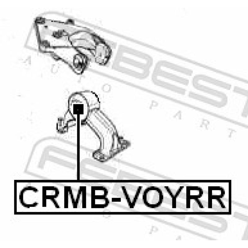 Support moteur FEBEST CRMB-VOYRR - Visuel 2
