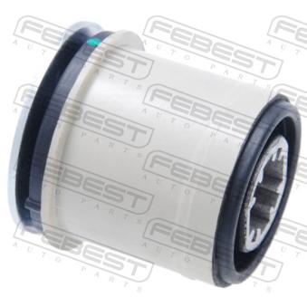 Silent bloc de suspension (train arrière) FEBEST [FDAB-CA2R]