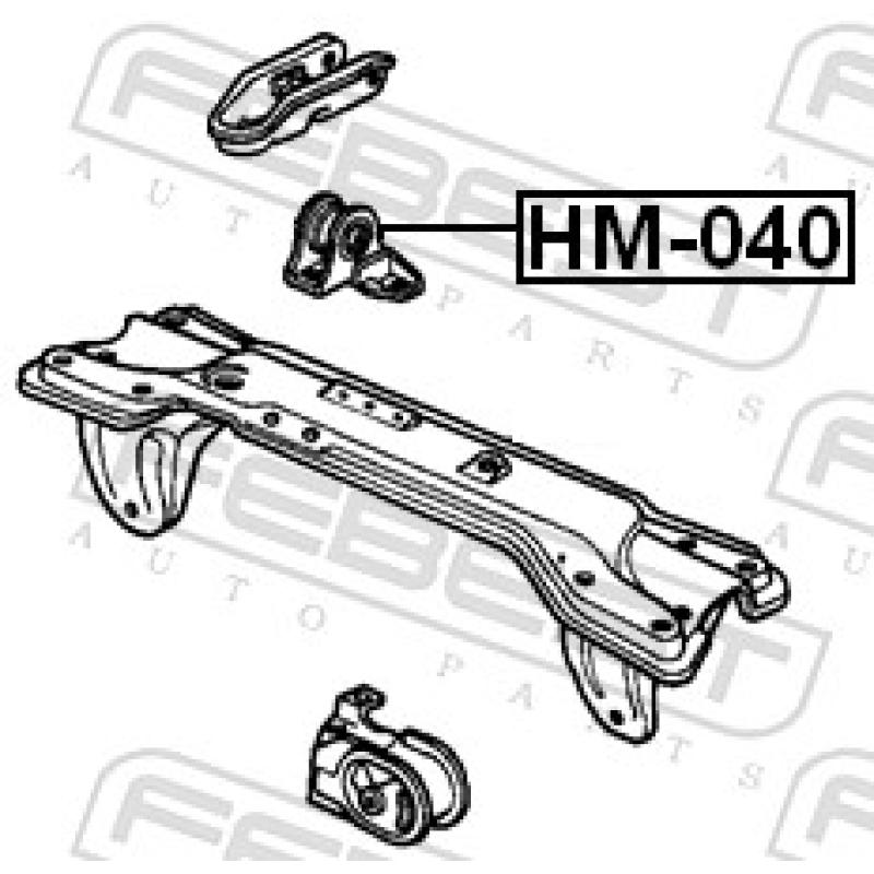 Support moteur FEBEST HM-040 - Visuel 1