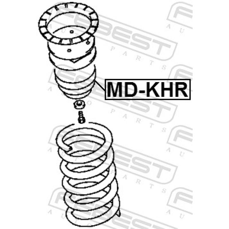 Butée élastique, suspension FEBEST MD-KHR - Visuel 1