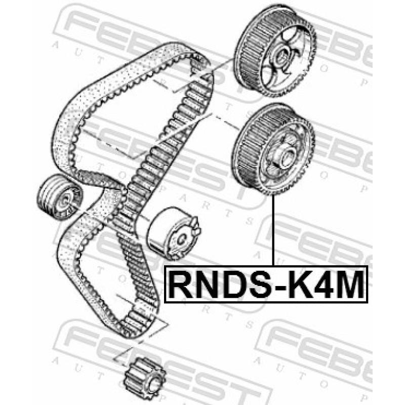 Roue dentée, arbre à came FEBEST RNDS-K4M - Visuel 2