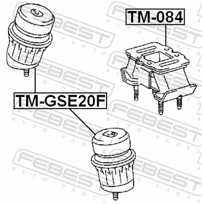 Support moteur FEBEST TM-GSE20F - Visuel 2