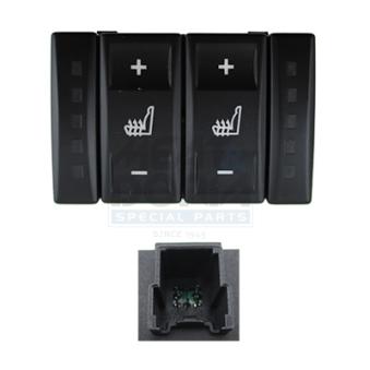 Interrupteur, chauffage du siège MEAT & DORIA 206040 pour FORD GALAXY 1.8 TDCi - 100cv