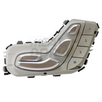 Bouton, ajustage du dossier avant droit MEAT & DORIA [206116]