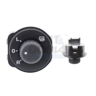 Commande, ajustage du miroir MEAT & DORIA 206143 Commande, ajustage du miroir MEAT & DORIA 206143