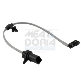 Contact d'avertissement, usure des plaquettes de frein arrière droit MEAT & DORIA OEM 80A615121