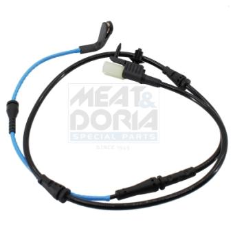 Contact d'avertissement, usure des plaquettes de frein MEAT & DORIA 212186 pour JAGUAR XF 2.0 D - 241cv