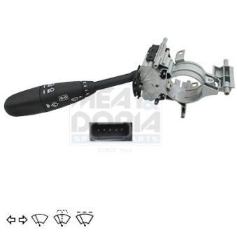 Commutateur de colonne de direction MEAT & DORIA 231030 pour MERCEDES-BENZ CLASSE S S 600 - 500cv