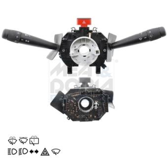 Commutateur de colonne de direction MEAT & DORIA 231054 pour SUZUKI IGNIS 60 1.2 - 60cv