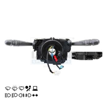 Commutateur de colonne de direction MEAT & DORIA 231208 pour CITROEN JUMPY 1.2 THP 110 - 110cv