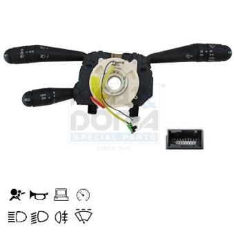 Commutateur de colonne de direction MEAT & DORIA 231318 pour IVECO DAILY 50C18 - 176cv