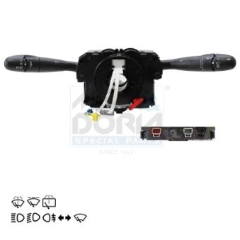 Commutateur de colonne de direction MEAT & DORIA 231346 pour PEUGEOT 308 1.6 HDI - 112cv