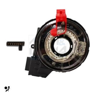 Ressort tournant, Airbag MEAT & DORIA 231514
