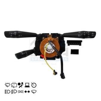 Commutateur de colonne de direction MEAT & DORIA 231519 pour VOLKSWAGEN TOURAN 1.6 D Multijet - 100cv