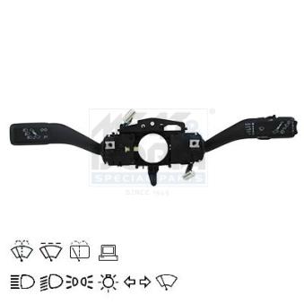 Commutateur de colonne de direction MEAT & DORIA 231526 pour AUDI 50 1.6 - 110cv