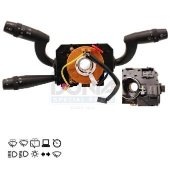 Commutateur de colonne de direction MEAT & DORIA 231529 pour PEUGEOT BOXER 2.0 BlueHDi 110 - 110cv